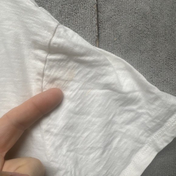 J.‎ Crew Match Point T Shirt Womens XL White Tennis Graphic Pickleball Preppy - Picture 5 of 13